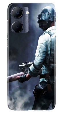 Pubg Mobile Back Case for Realme C33  (Design - 148)