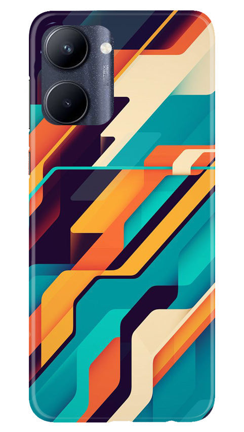 Modern Art Case for Realme C33 (Design No. 201)