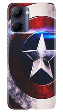 Captain America Mobile Back Case for Realme C33 (Design - 249)