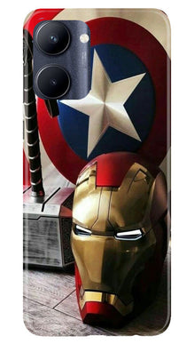 Captain America Shield Mobile Back Case for Realme C33 (Design - 222)