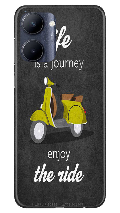 Vintage Scooter Case for Realme C33 (Design No. 229)