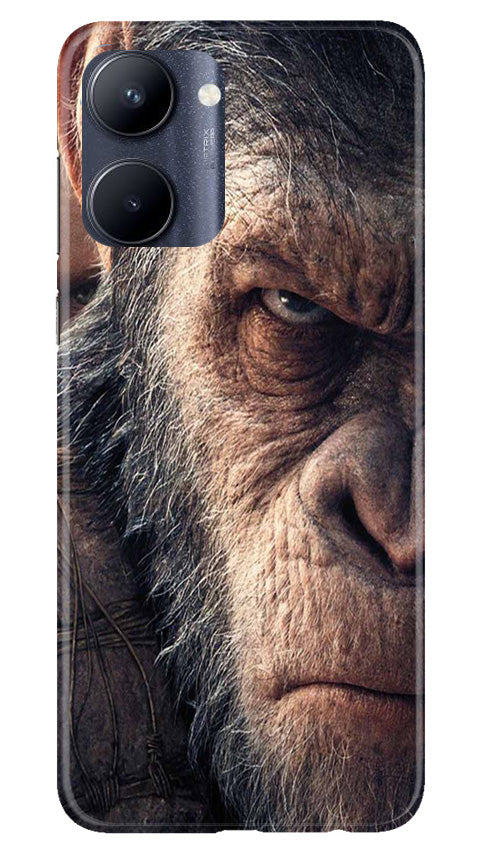 Lion Mobile Back Case for Realme C33 (Design - 277)