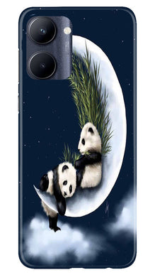 Panda Bear Mobile Back Case for Realme C33 (Design - 279)