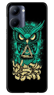 Owl Mobile Back Case for Realme C33 (Design - 317)