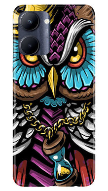 Owl Mobile Back Case for Realme C33 (Design - 318)