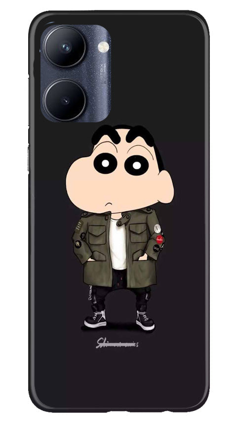 Shin Chan Mobile Back Case for Realme C33 (Design - 349)