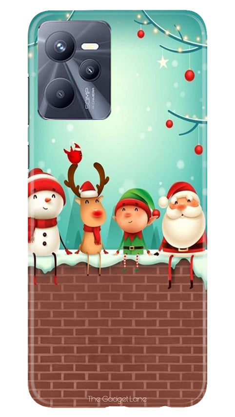 Santa Claus Mobile Back Case for Realme C35 (Design - 296)