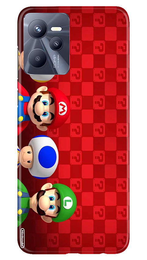 Mario Mobile Back Case for Realme C35 (Design - 299)