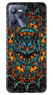 Owl Mobile Back Case for Realme C35 (Design - 319)