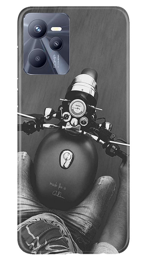 Royal Enfield Mobile Back Case for Realme C35 (Design - 341)