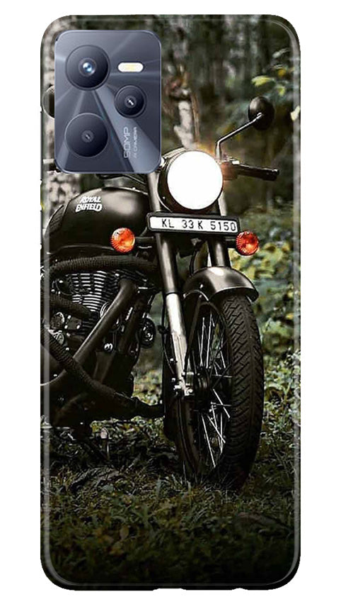 Royal Enfield Mobile Back Case for Realme C35 (Design - 343)