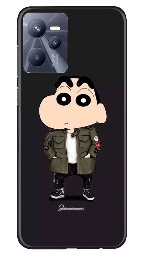 Shin Chan Mobile Back Case for Realme C35 (Design - 349)