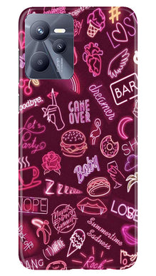 Party Theme Mobile Back Case for Realme C35 (Design - 350)