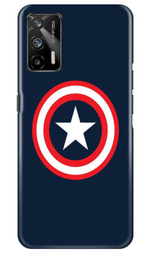 Captain America Mobile Back Case for Realme GT (Design - 42)