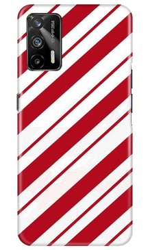 Red White Mobile Back Case for Realme GT (Design - 44)