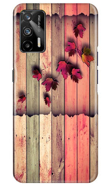 Wooden look2 Mobile Back Case for Realme GT (Design - 56)