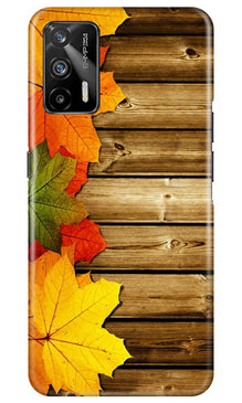 Wooden look3 Mobile Back Case for Realme GT (Design - 61)