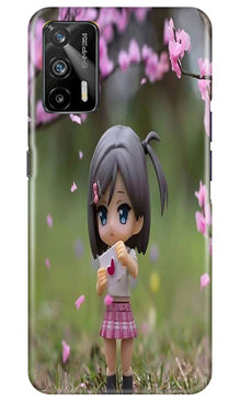 Cute Girl Mobile Back Case for Realme GT (Design - 92)