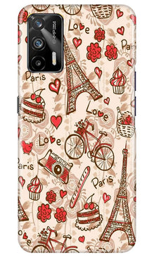 Love Paris Mobile Back Case for Realme GT  (Design - 103)