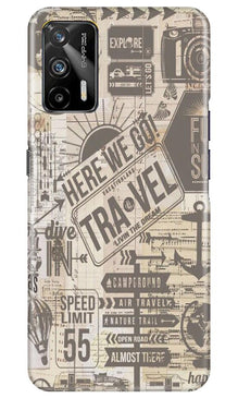 Travel Mobile Back Case for Realme GT  (Design - 104)