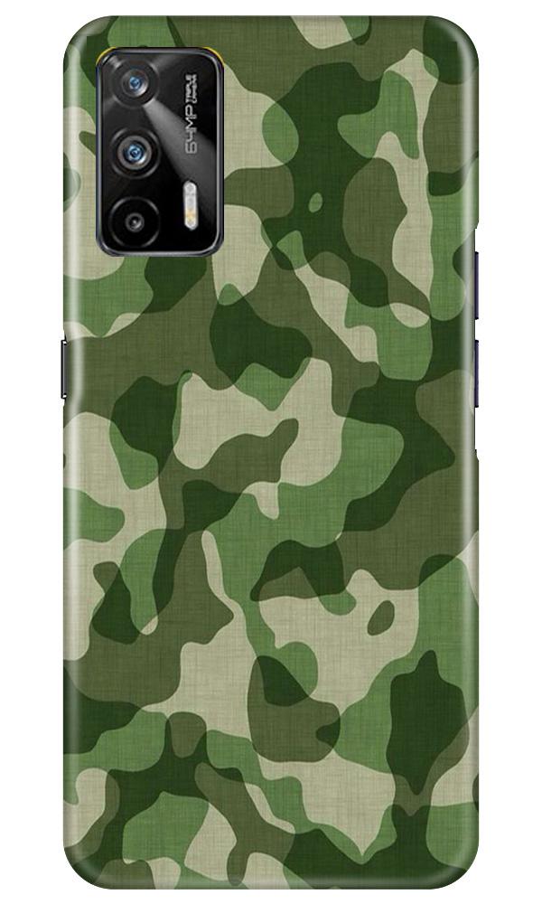 Army Camouflage Case for Realme GT  (Design - 106)