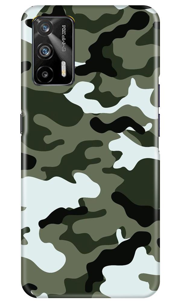 Army Camouflage Case for Realme GT  (Design - 108)