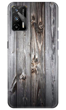 Wooden Look Mobile Back Case for Realme GT  (Design - 114)