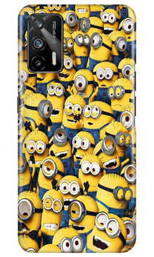 Minions Mobile Back Case for Realme GT  (Design - 126)