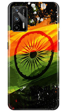 Indian Flag Mobile Back Case for Realme GT  (Design - 137)