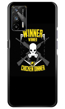 Winner Winner Chicken Dinner Mobile Back Case for Realme GT  (Design - 178)