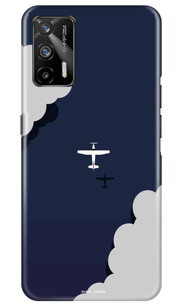 Clouds Plane Case for Realme GT (Design - 196)