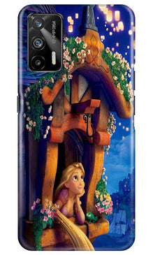 Cute Girl Mobile Back Case for Realme GT (Design - 198)