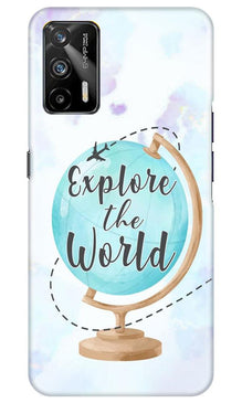 Explore the World Mobile Back Case for Realme GT (Design - 207)