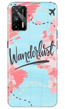 Wonderlust Travel Mobile Back Case for Realme GT (Design - 223)