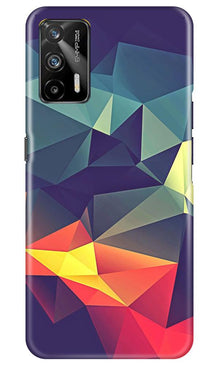 Modern Art Mobile Back Case for Realme GT (Design - 232)