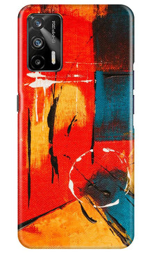 Modern Art Mobile Back Case for Realme GT (Design - 239)