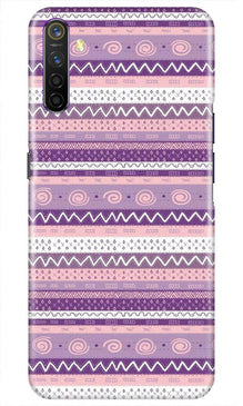 Zigzag line pattern3 Mobile Back Case for Realme X2 (Design - 11)