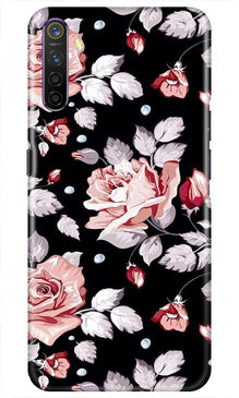 Pink rose Mobile Back Case for Realme X2 (Design - 12)