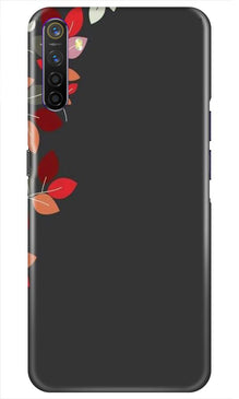 Grey Background Mobile Back Case for Realme X2 (Design - 71)