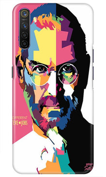 Steve Jobs Mobile Back Case for Realme X2  (Design - 132)