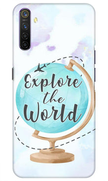 Explore the World Mobile Back Case for Realme X2 (Design - 207)