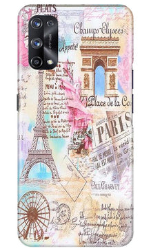 Paris Eiftel Tower Mobile Back Case for Realme X7 Pro (Design - 54)