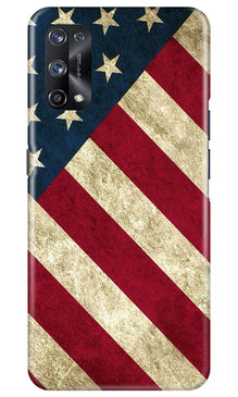 America Mobile Back Case for Realme X7 Pro (Design - 79)