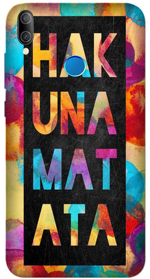 Hakuna Matata Mobile Back Case for Samsung Galaxy M10s (Design - 323)