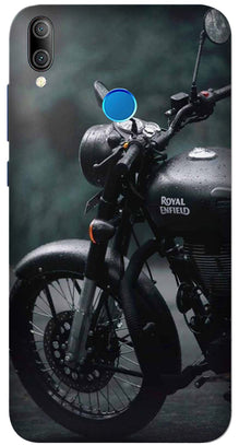 Royal Enfield Mobile Back Case for Realme 3i  (Design - 380)