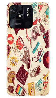 Vintage Mobile Back Case for Redmi 10 (Design - 35)