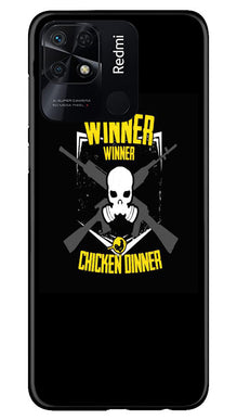 Winner Winner Chicken Dinner Mobile Back Case for Redmi 10C  (Design - 147)