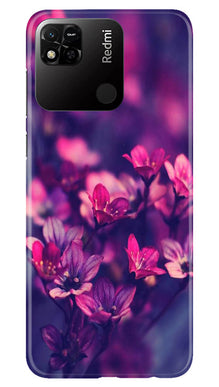 flowers Mobile Back Case for Redmi 10A (Design - 25)
