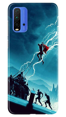 Thor Avengers Mobile Back Case for Redmi 9 Power (Design - 243)