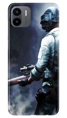 Pubg Mobile Back Case for Redmi A1  (Design - 148)